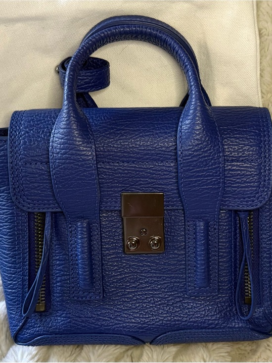 3.1 Phillip Lim Handbags - 3.1 Phillip Lim Electric Blue Leather Satchel